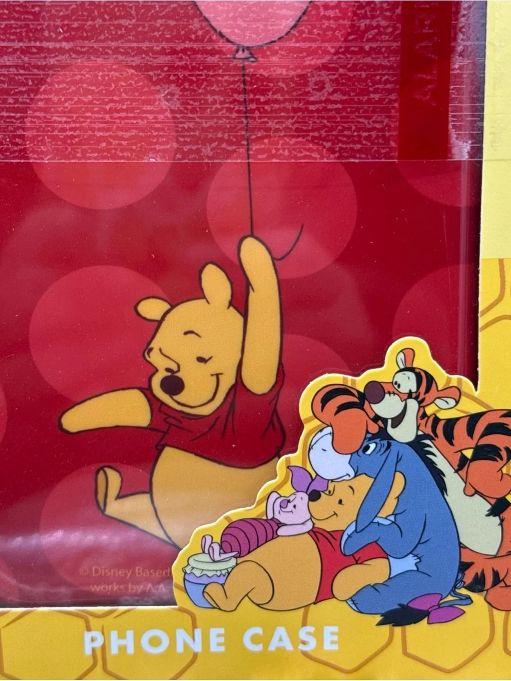 Disney Winnie the Pooh Red With Balloon IPhone 17 Pro Max Case Cover NIB